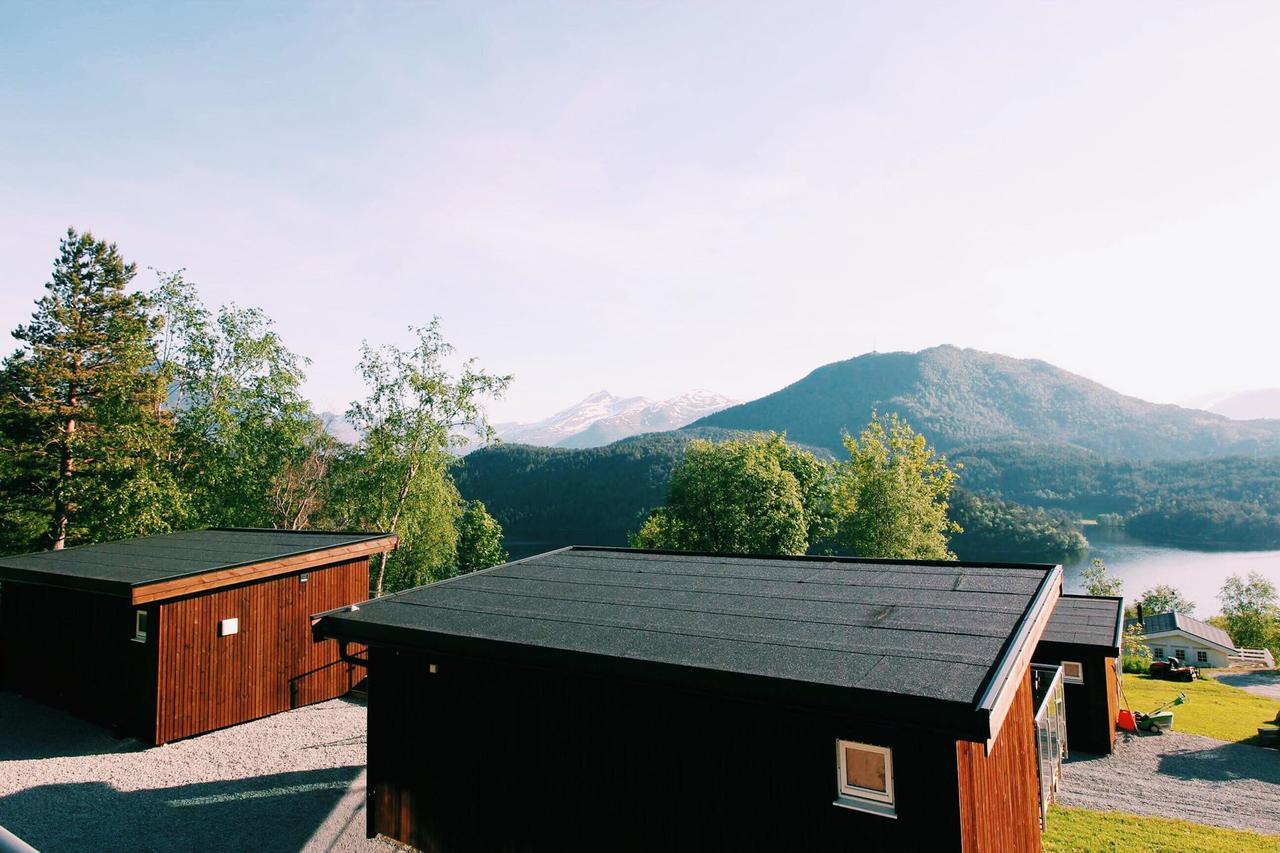 Gjerdset Turistsenter Villa Isfjorden Kültér fotó