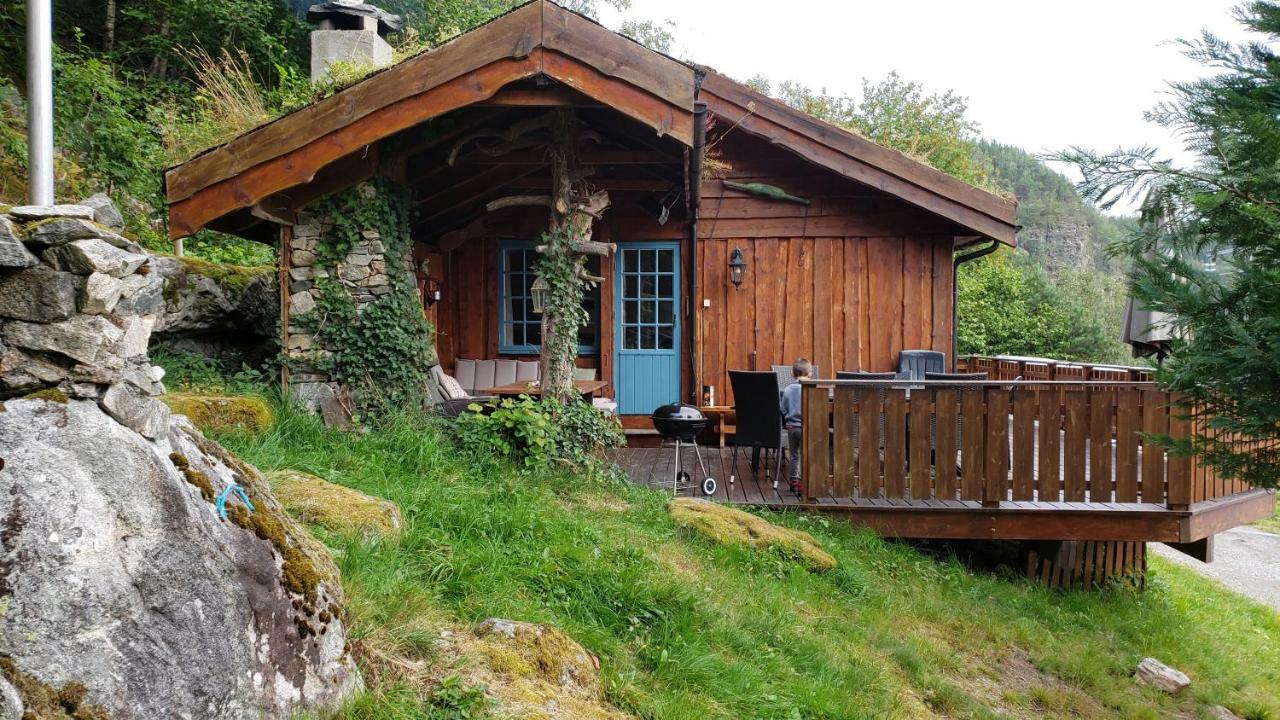 Gjerdset Turistsenter Villa Isfjorden Kültér fotó